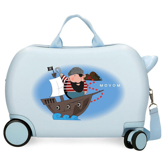 Movom Pirate Boat ABS trolley suitcase 45cm Nerdscape