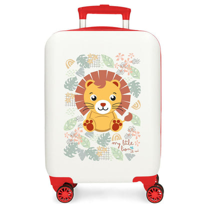 Roll Road Lion Happy Pets ABS trolley suitcase 55cm