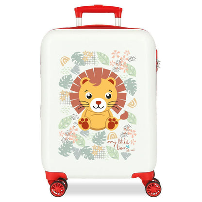 Roll Road Lion Happy Pets ABS trolley suitcase 50cm