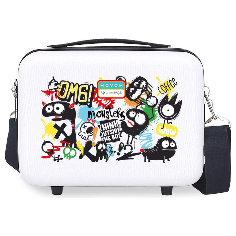 Movom Monsters ABS adaptable beauty case 29cm Nerdscape