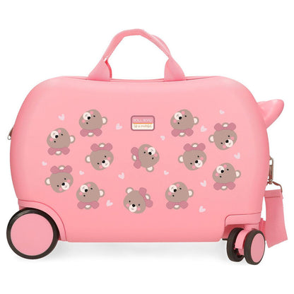 Roll Road Baby Pets Bear ABS trolley suitcase 45cm Nerdscape