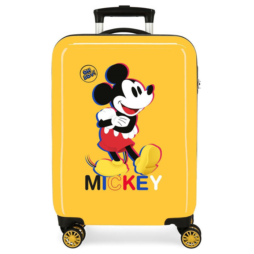 Disney Mickey 3D ABS trolley suitcase 55cm Nerdscape