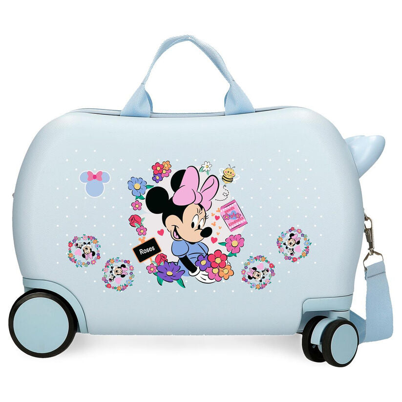 Disney Minnie Flowers ABS trolley suitcase 45cm Nerdscape