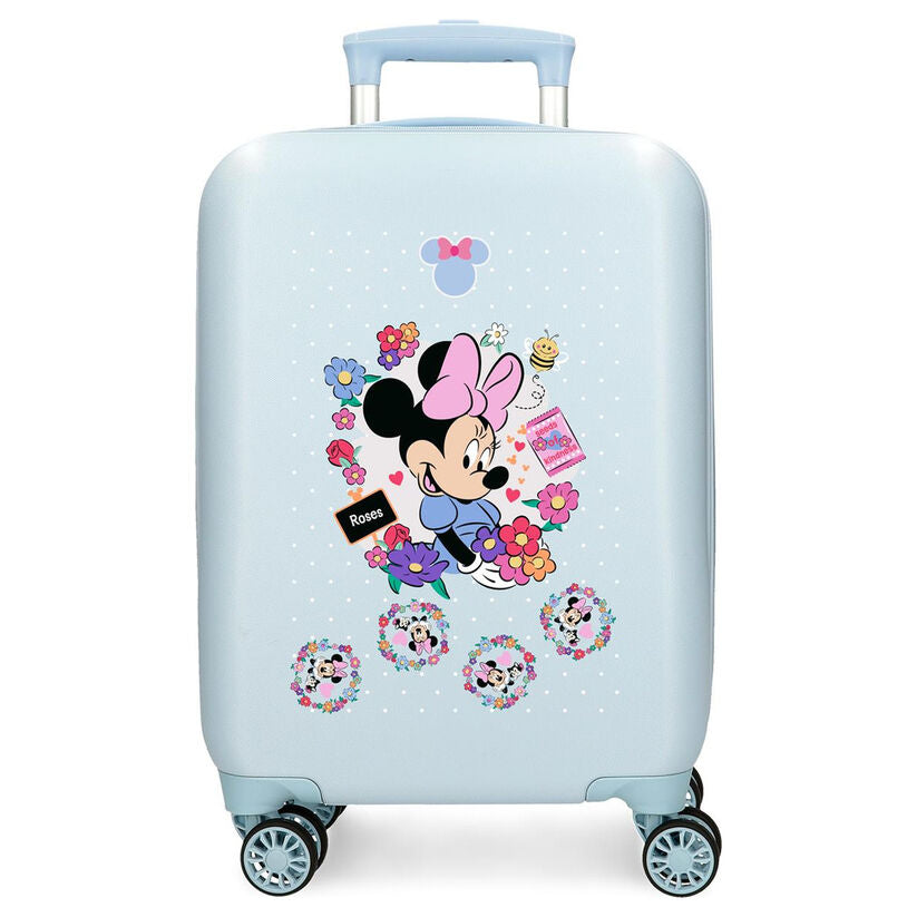 Disney Minnie Flowers ABS trolley suitcase 50cm Nerdscape