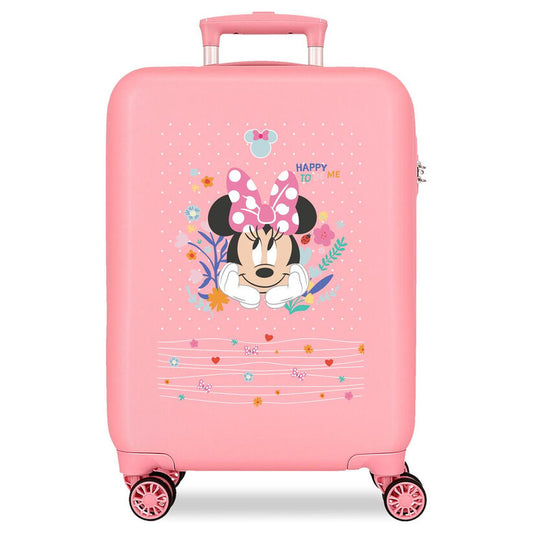 Disney Minnie Happy To Be Me ABS trolley suitcase 55cm Nerdscape