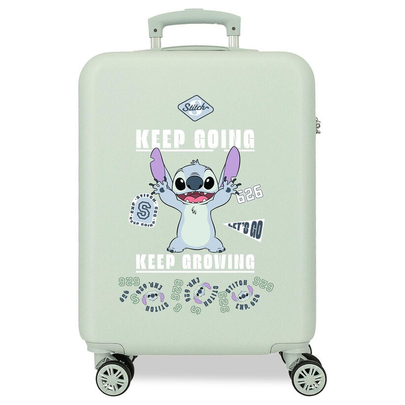 Disney Stitch Keep Going ABS trolley suitcase 55cm Nerdscape