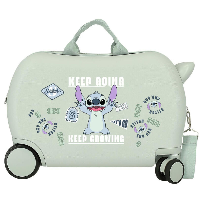 Disney Stitch Keep Going ABS trolley suitcase 45cm Nerdscape
