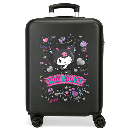 Hello Kitty Kuromi Retropop ABS trolley suitcase 55cm Nerdscape