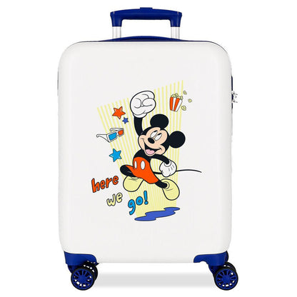 Disney Mickey Here We Go ABS trolley suitcase 55cm Nerdscape