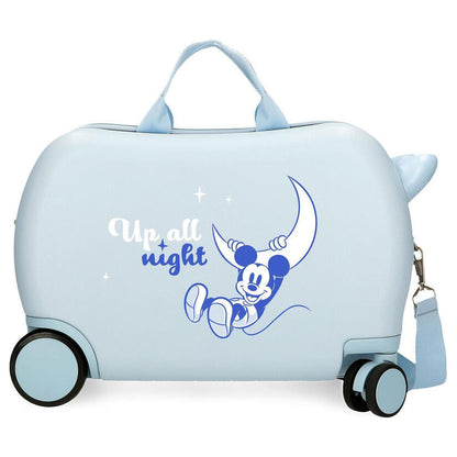 Disney Mickey Up All Night ABS trolley suitcase 45cm Nerdscape