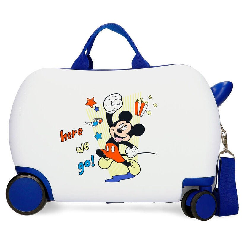 Disney Mickey Here We Go ABS trolley suitcase 45cm Nerdscape