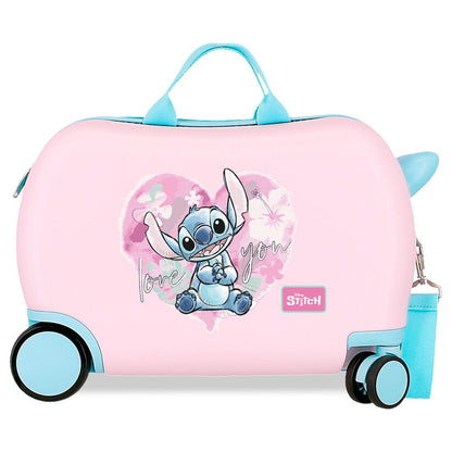 Disney Stitch Heart ABS trolley suitcase 45cm