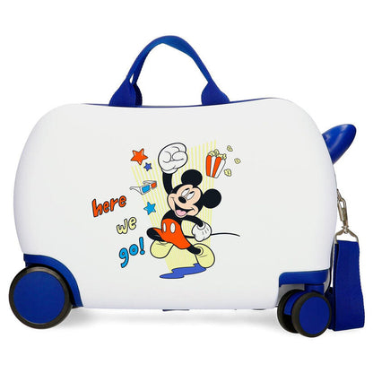 Disney Mickey Here We Go ABS trolley suitcase 45cm Nerdscape