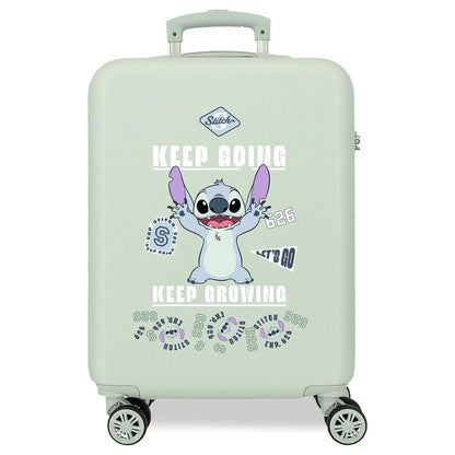 Disney Stitch Keep Going ABS trolley suitcase 55cm Nerdscape
