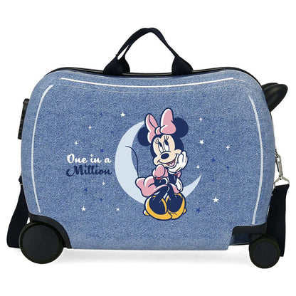 Disney Minnie One In A Million Denim ABS trolley suitcase 50cm Nerdscape