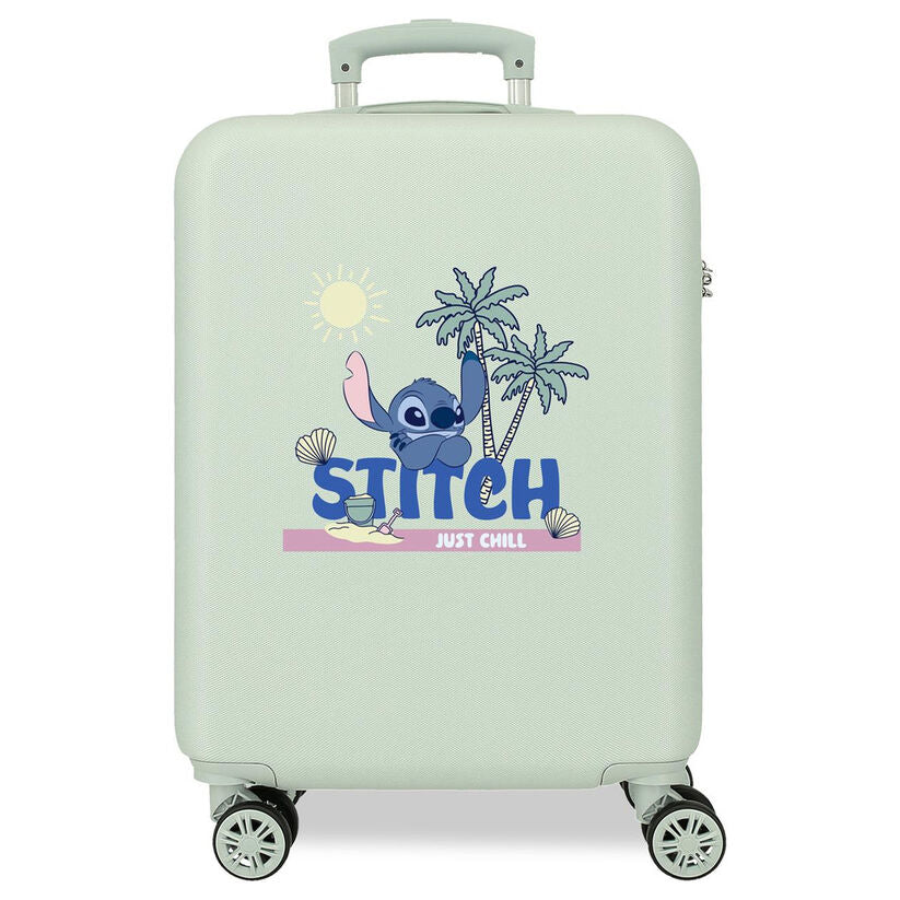 Disney Stitch Just Chill ABS trolley suitcase 55cm Nerdscape