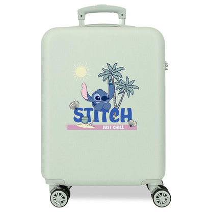 Disney Stitch Just Chill ABS trolley suitcase 55cm Nerdscape
