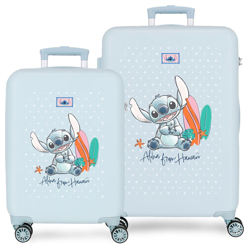 Disney Stitch From Hawai ABS 2-piece trolley suitcase set 55/65cm Nerdscape