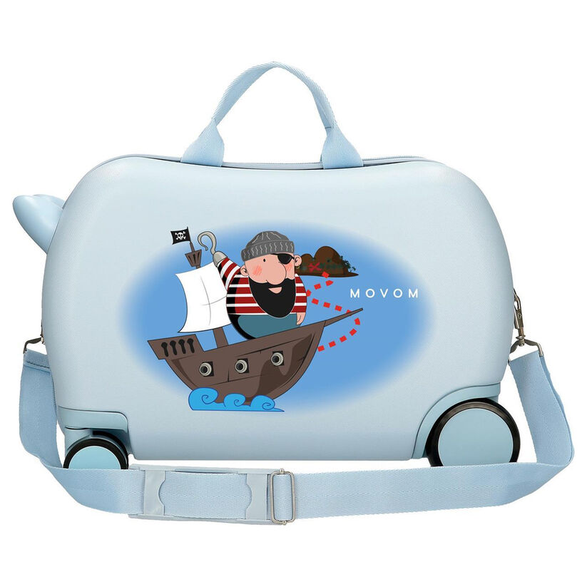 Movom Pirate Boat ABS trolley suitcase 45cm Nerdscape