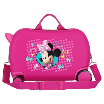 Disney Minnie Enjoy ABS trolley suitcase 45cm Nerdscape