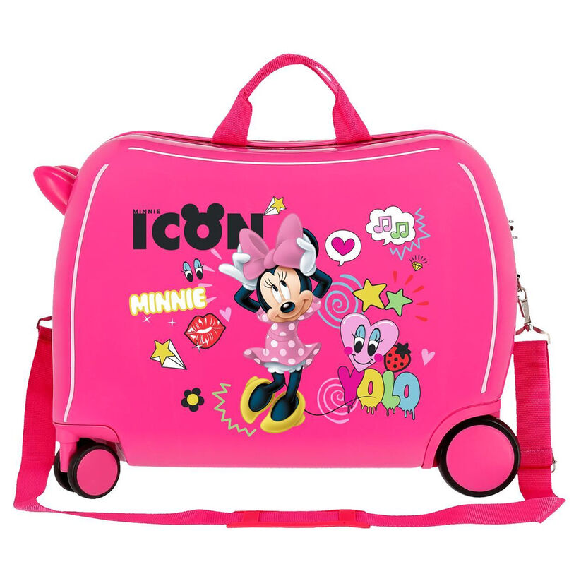 Disney Minnie Enjoy ABS trolley suitcase 50cm Nerdscape