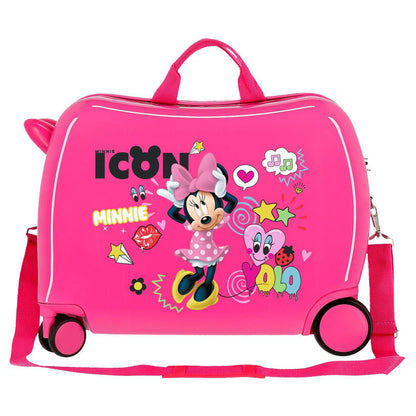 Disney Minnie Enjoy ABS trolley suitcase 50cm Nerdscape