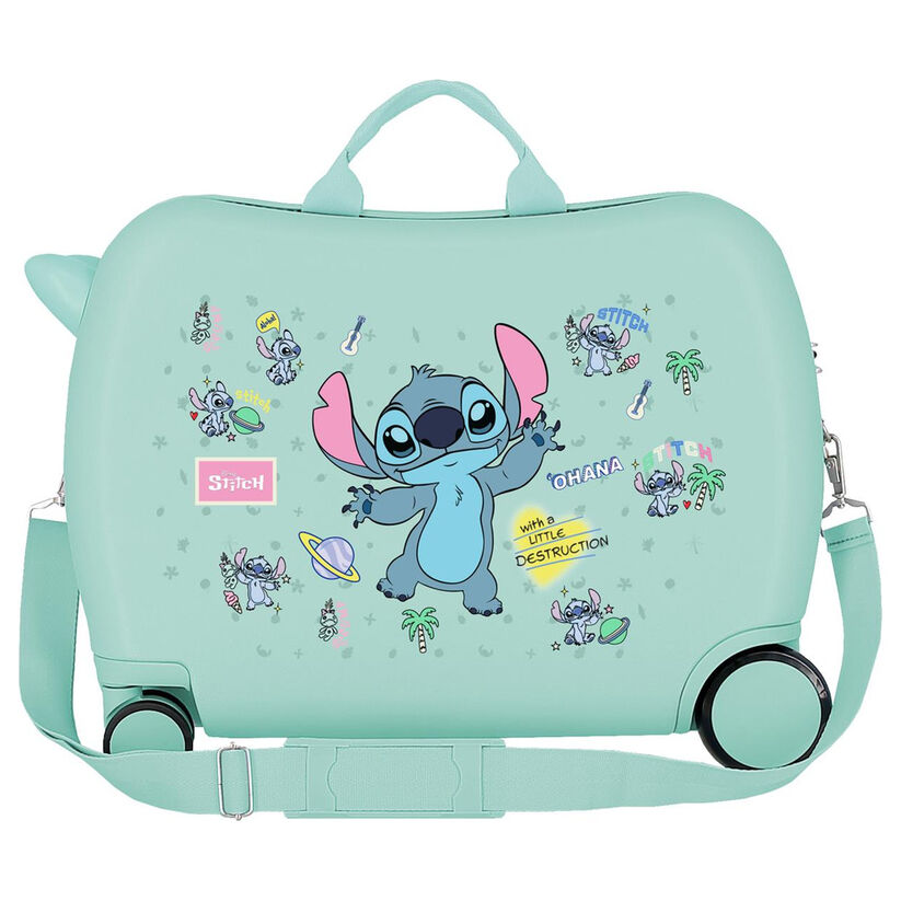 Disney Stitch Little Destrution ABS trolley suitcase 50cm Nerdscape