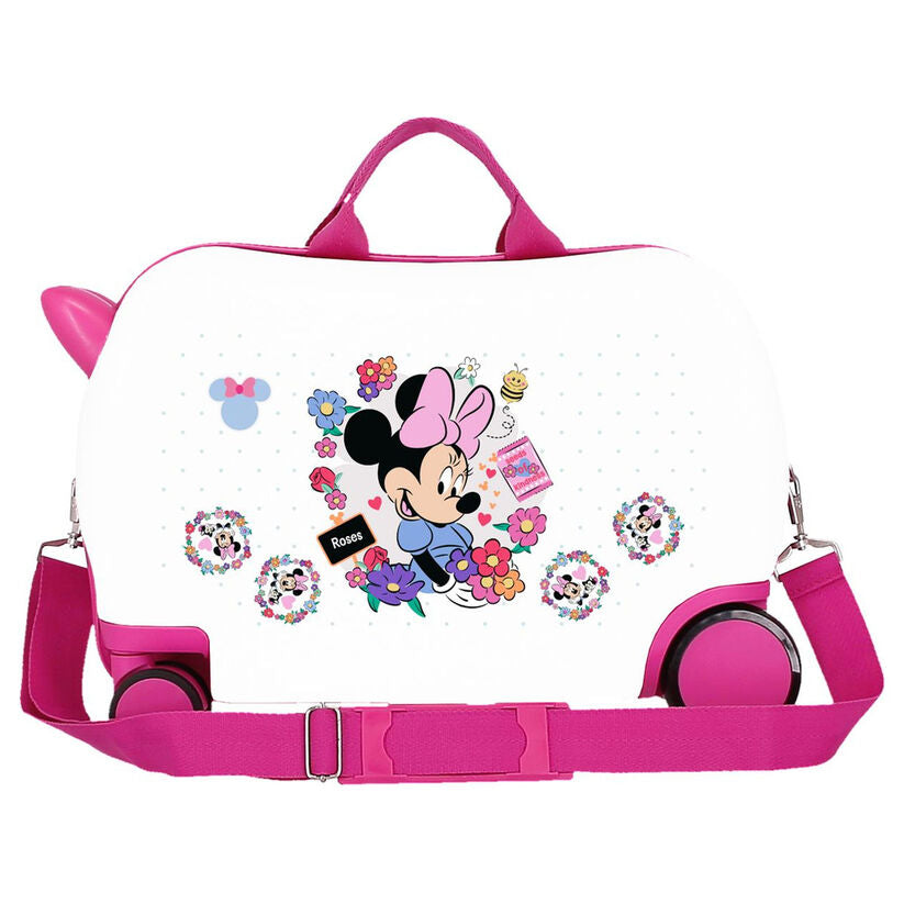 Disney Minnie Flowers ABS trolley suitcase 45cm Nerdscape