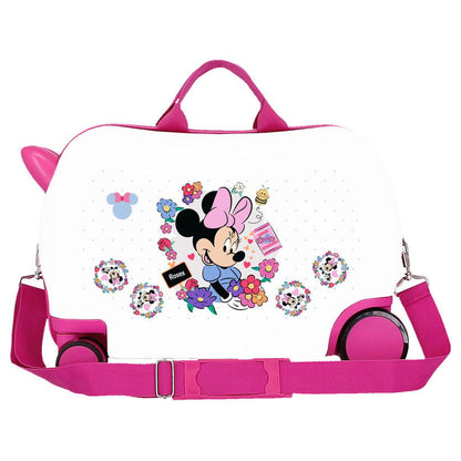 Disney Minnie Flowers ABS trolley suitcase 45cm Nerdscape