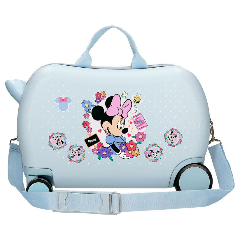 Disney Minnie Flowers ABS trolley suitcase 45cm Nerdscape