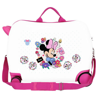 Disney Minnie Flowers ABS trolley suitcase 50cm Nerdscape