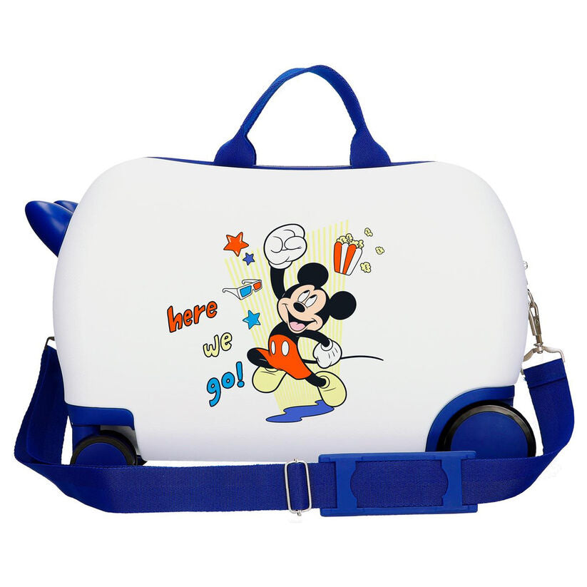 Disney Mickey Here We Go ABS trolley suitcase 45cm Nerdscape