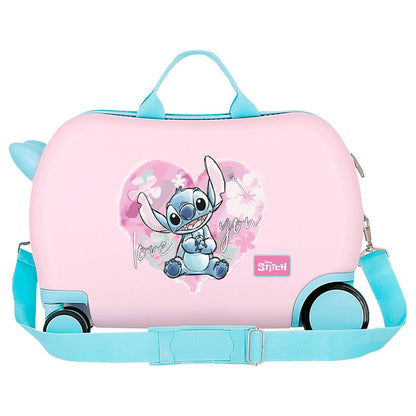 Disney Stitch Heart ABS trolley suitcase 45cm