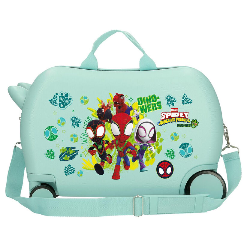 Marvel Spidey Dino-Webs ABS trolley suitcase 45cm Nerdscape