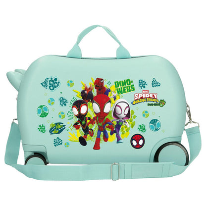 Marvel Spidey Dino-Webs ABS trolley suitcase 45cm Nerdscape