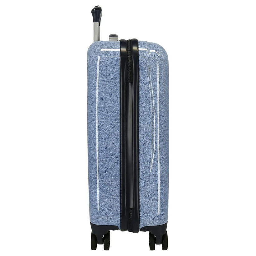 Disney Stitch Hearts ABS trolley suitcase 55cm Nerdscape