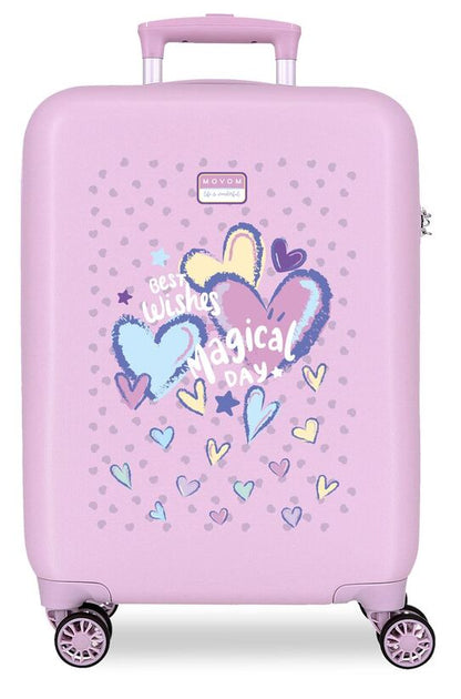 Movom Best Wishes ABS trolley suitcase 55cm Nerdscape