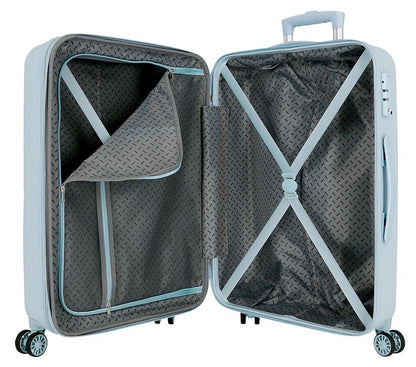 Movom Best Wishes ABS 2-piece trolley suitcase set 55/65cm Nerdscape