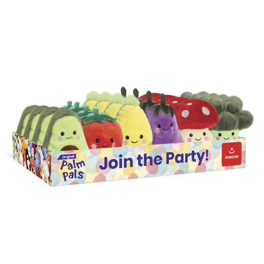 Palm Pals Vegetables Plush Toy 13cm - Nerdscape