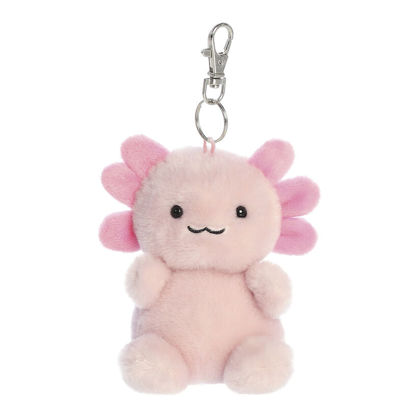 Palm Pals Axolot plush keychain 10cm Nerdscape