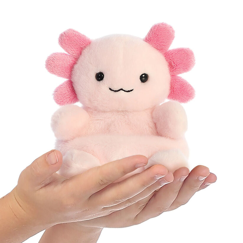 Palm Pals Axolot plush toy 13cm Nerdscape