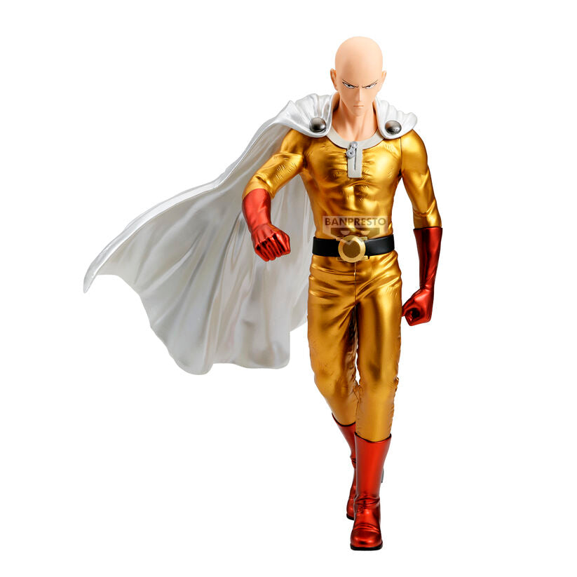 One Punch Man Grandista Saitama Metallic Ver figure 27cm Nerdscape