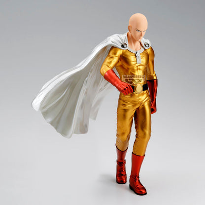 One Punch Man Grandista Saitama Metallic Ver figure 27cm Nerdscape