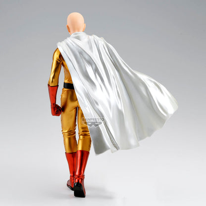 One Punch Man Grandista Saitama Metallic Ver figure 27cm Nerdscape