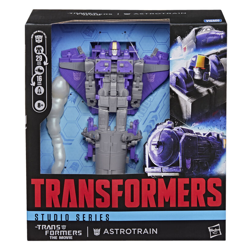 Transformers Astrotrain figure 17cm Nerdscape