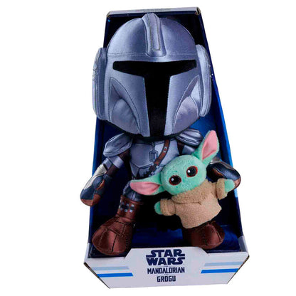 Star Wars Mandalorian with Grogu plush toy 25cm Nerdscape