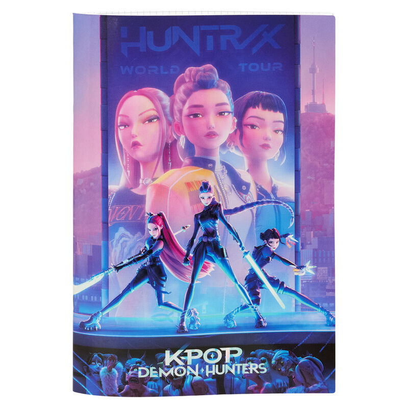 Kpop Demon Hunters Stationery A4 booklet Nerdscape