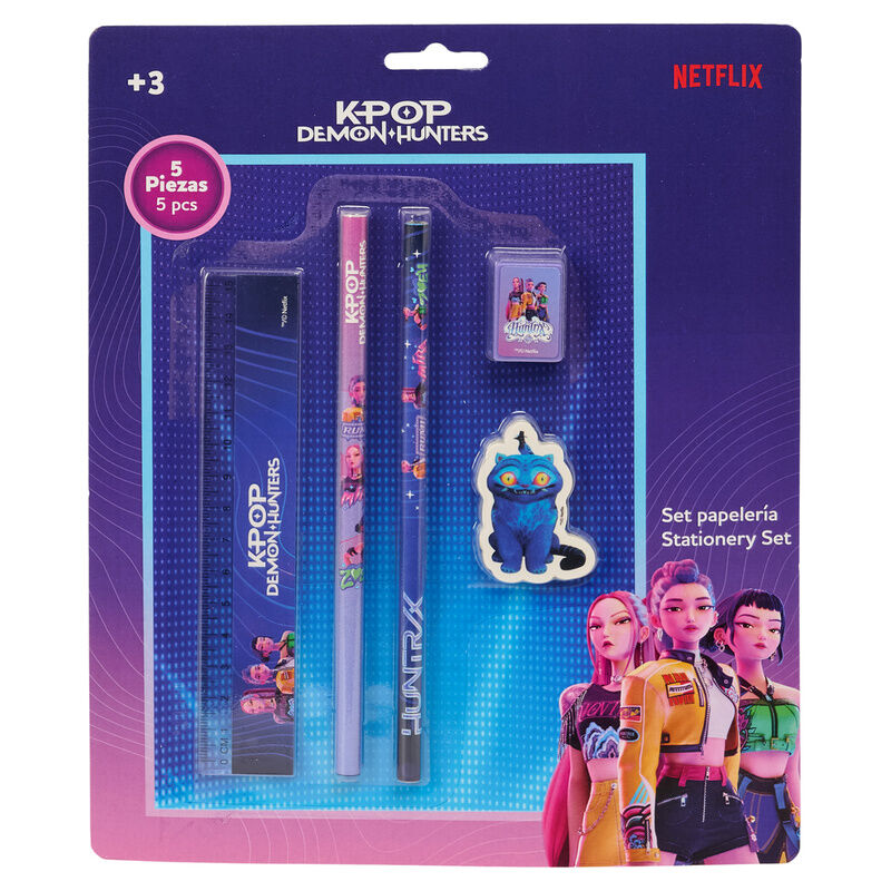 Kpop Demon Hunters Stationery writing set Nerdscape