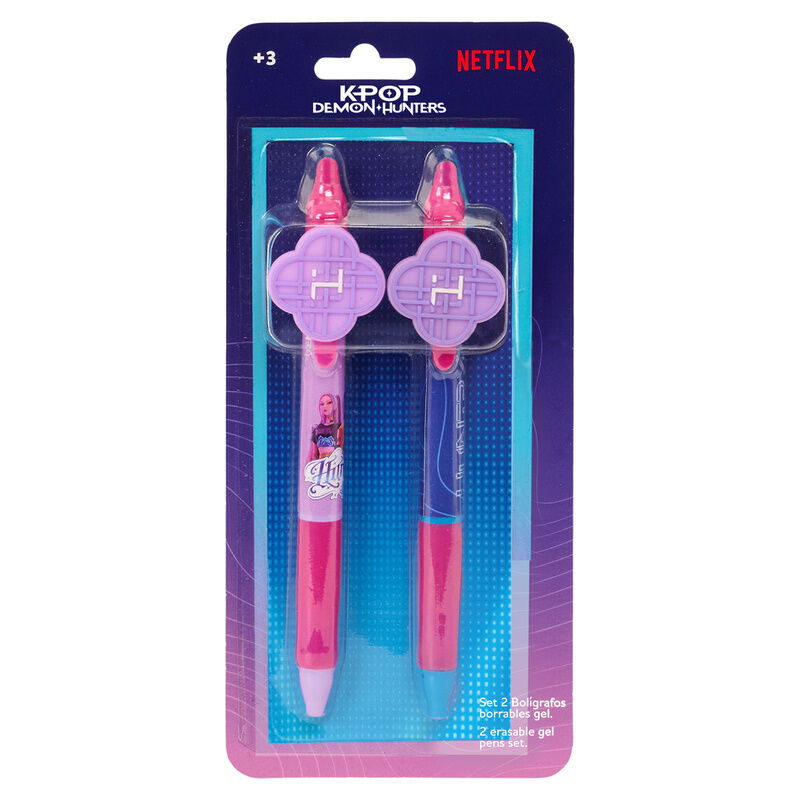 Kpop Demon Hunters Stationery erasable pen assorted Nerdscape