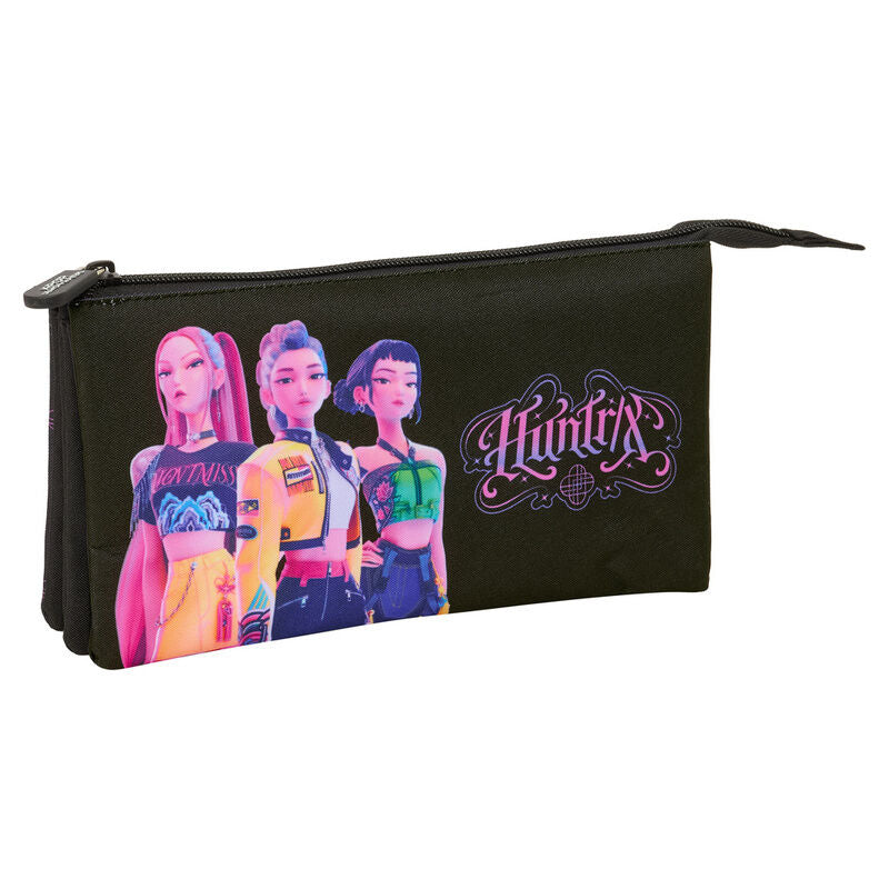 Kpop Demon Hunters Negra pencil case Nerdscape